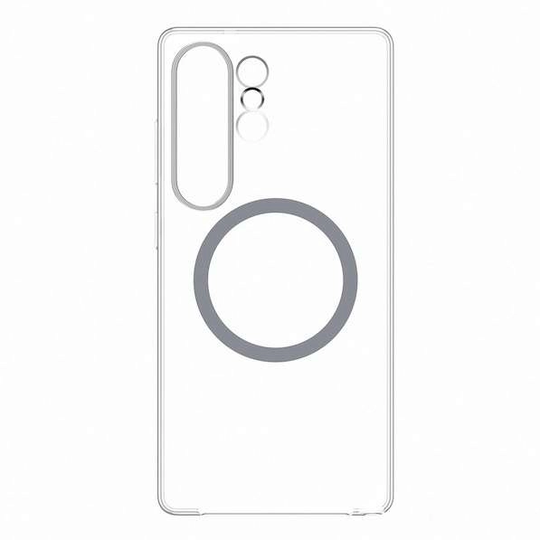 Ốp lưng Samsung Galaxy S25 Ultra Clear Magnet Case trong suốt Chính Hãng